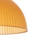 Bayerlux suspension Bayerlux "Wave" E27 15W brown 40x40x18 (+60) cm