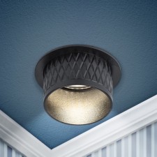 Lamp built -in era DK112, IP20, 12W, 70x60 mm, color black