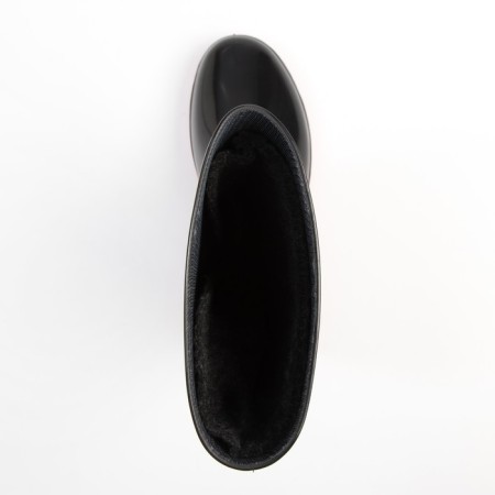 Women's rubber boots, black+pink, size 36-3