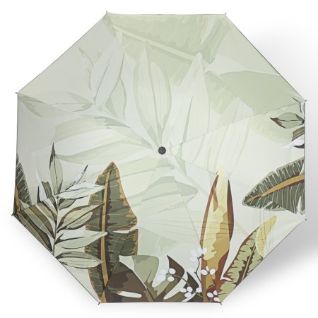 Mechanical “Leaves” umbrella, Eponge, 4 additions, 8 knitting needles, r = 48 cm, color mix-15