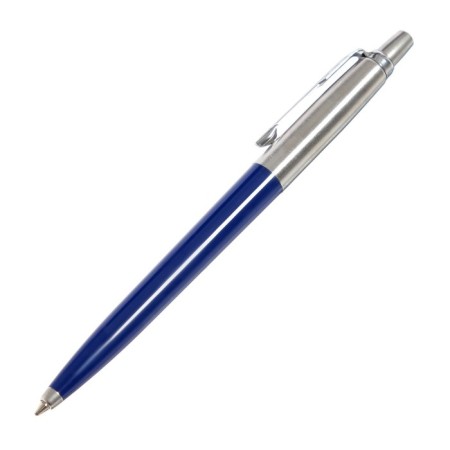 Ballpoint pen Parker Jotter Color Plastic Corps + stainless steel, blue ink-3