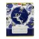 Notebook 12 sheets in a cage, "astronaut", cover covering cardboard, mix
