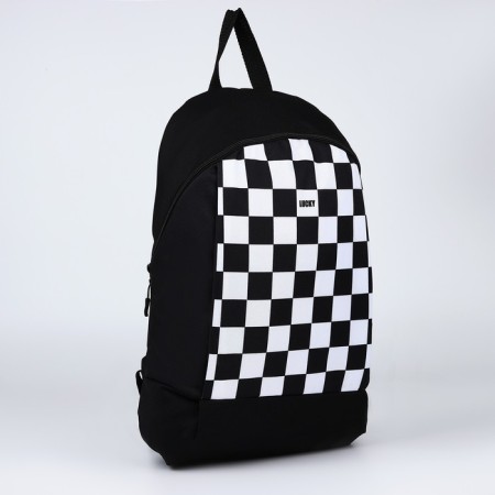 Backpack school textile Lucky, 46x30x10 cm, vertical pocket, black color-3