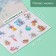 Stickers in the book "New Year's Magic" + 3 background holography 20.7x14 cm
