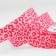 Ribbon tape "Leopard", 25 mm, 23 ± 1 m, pink color