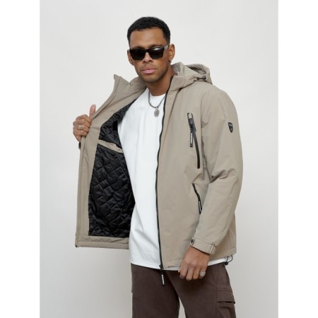 Male spring jacket, size 56, beige color-13