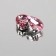 Rhinestones are sewing "drop", rimmed, 10 × 14 mm, 20 pcs, pink color