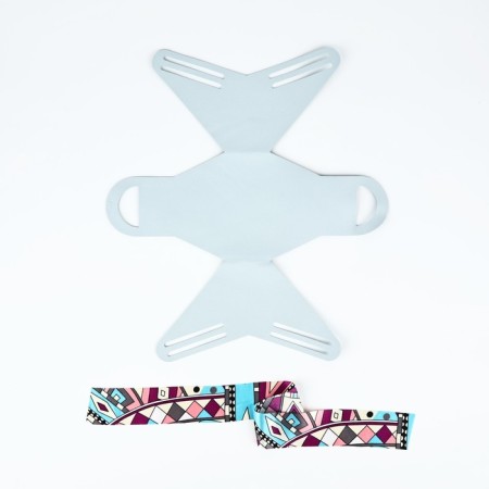 Gift handbag "Blue", 12 x 13 x 5.5 cm-4