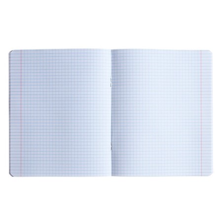 Notebook of 48 sheets in the cage "which", the cover coated cardboard, matte lamination of Soft Touch, mix-1