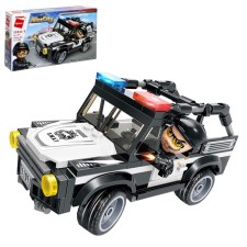 Block designer for boys Police, 121 details