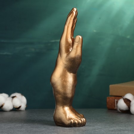 Figure "Handbird" Bronze, 24cm-2