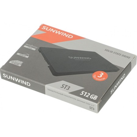 SSD Sunwind SATA-III 512GB SWSSD512GS2T ST3 2.5 "-6