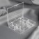 Organizer for needlework, 7 departments, 12 × 10 × 2.5 cm, the color is transparent