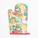 Kitchen set (2 objects) of the “fruits” shares, a bag 17x17 cm, mittens 26x16 cm, 100% p/e