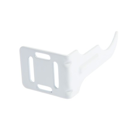 Bracket for the radiator is right, polymer, white color-2
