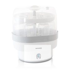 Miniland Steamy bottle sterilizer, white-gray