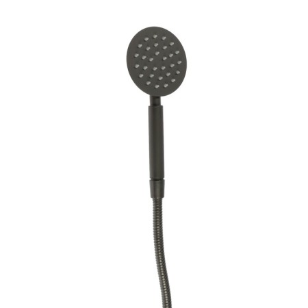 Bath mixer Zein Z3836, one -leaf, shower set, graphite-7