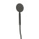 Bath mixer Zein Z3836, one -leaf, shower set, graphite
