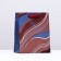 Gift package "Abstraction", chocolate blue, 18 x 22.3 x 10 cm