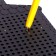 The training tablet "Magnetic drawing", the color is black, 375 holes, in the bag