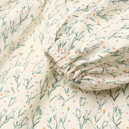 Блузка для девочки MINAKU «Ромашки», цвет молочный, рост 122 см-6