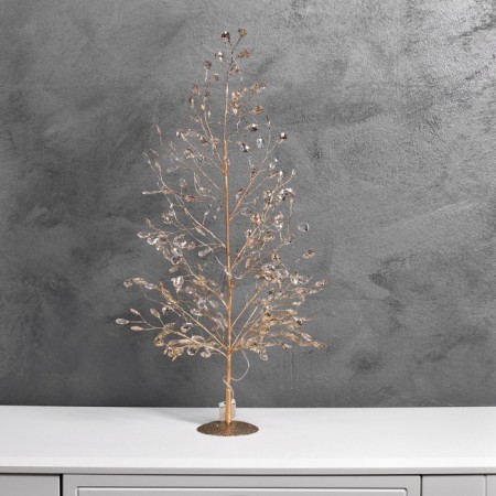 Figure LED "frozen crystals" 55x30x3 cm, 20 LED, CR2032X2 batteries (included), glow warm white-1