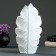 Vase "Paporotnik" white 25cm