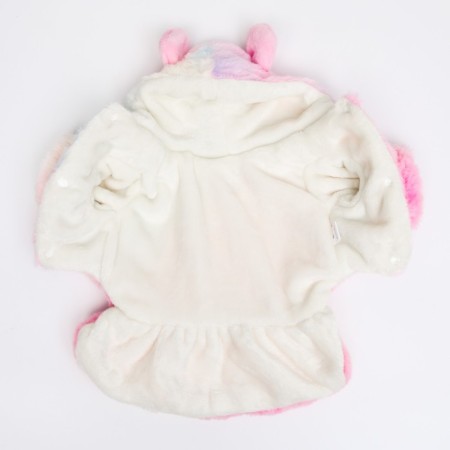 Bunny jacket with a hood, size XS (DS 20, Osh 12.5 cm, og 30cm), pastel-7