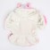 Bunny jacket with a hood, size XS (DS 20, Osh 12.5 cm, og 30cm), pastel