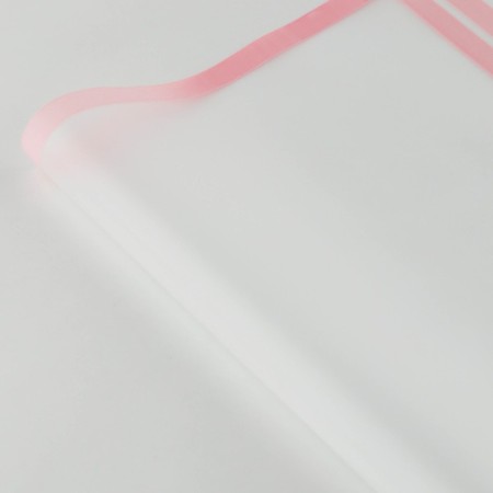 Flower film matte packaging "Kaima" pink 0.5x9 m-1