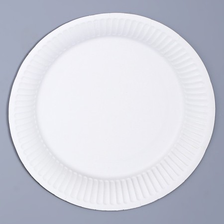 Disposable paper plate "Space World", 18 cm-4