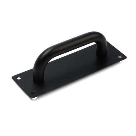 Door handle, black color, 200x65 mm-6