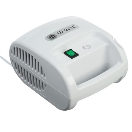 Little Doctor LD-221C inhaler, 60 watts, compressor, 3 sprayers, 10 ml, 0.3-0.5 ml/min-1
