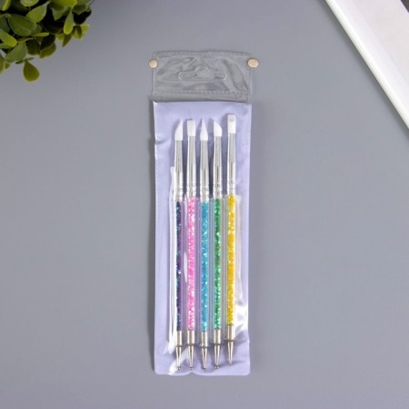 Tools for modeling and giving the form of "sparkle" set of 5 pcs 15.5 cm-3
