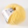 Yarn "jeans" 55% cotton, 45% acrylic 160m/50g (88 yellow)