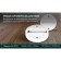 The base of Ambrella Track System GL7021 for the installation of a single -phase lamp, white color