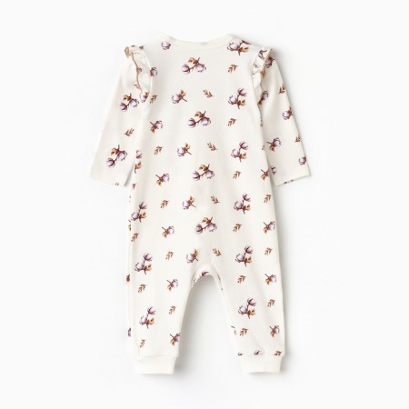 Details for children with open legs, white color, height 80-4