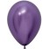 Latex ball 12 "Reflex, purple, chrome, set of 50 pcs.