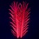 Silicone Aquarium plant, glowing in the dark, 6.5 x 18 cm, pink