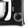 Mixer KitFort KT-3080, planetary, 1400 W, 7 l, 3 nozzles, 6 speeds, black