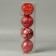 Set of balls plastic D-5.5 cm, 4 pcs "New Year's Fun" Winter Forest curls, red