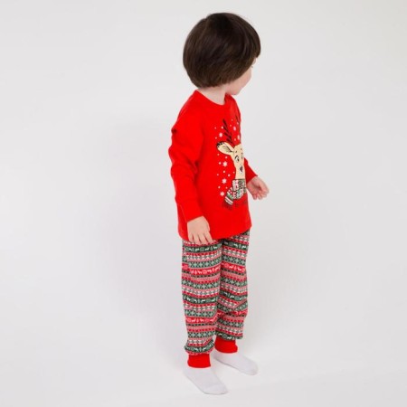 Pajama nursery, red color, height 128 cm-2