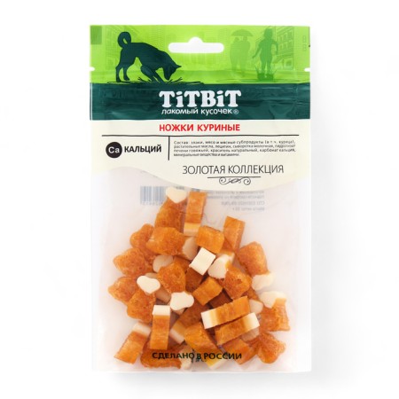Kurine legs Titbit Golden collection for dogs, 55 g