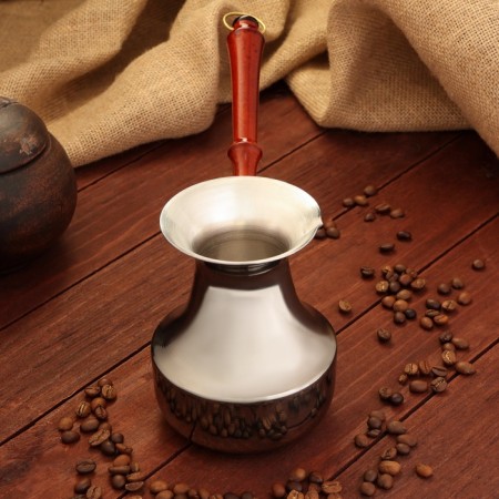 Turk for coffee copper "whole", 0.6 liters-1