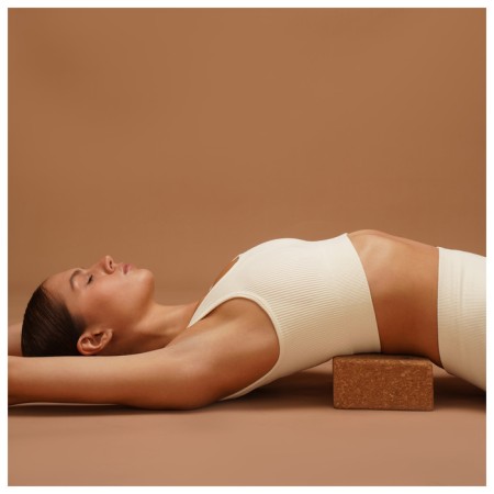 Sima-Land Home yoga block, 14.5x22.5x7.5 cm, cork-4