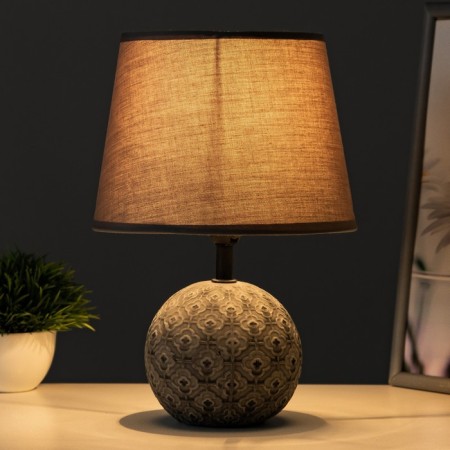 Board Lamp "Alisha" E14 40W gray 18x18x28 cm Risalux