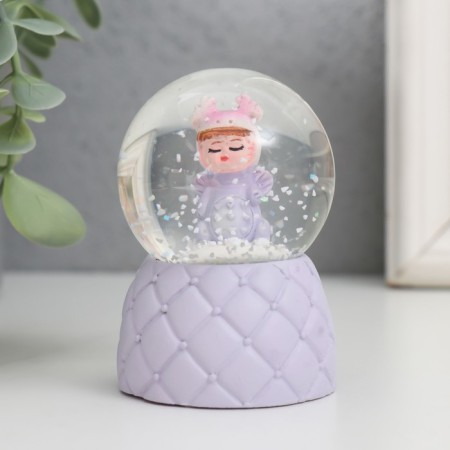 Souvenir Polystone Water Ball Light "Baby Dinosaurus" MIX 4x4x6.7 cm-7