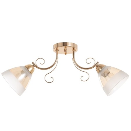 Augustine chandelier 2x40W E27 gold 58x13.5x23cm Ritter
