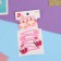 Shirley hair set (2 elastic bands 5 cm, 4 invisibility 5.5 cm) Bear, pink