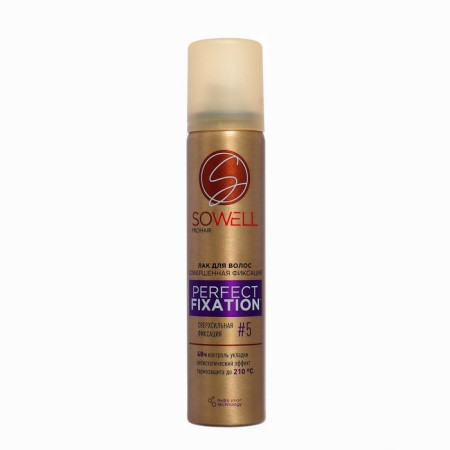 Hair varnish Sowell Perfect Fixation, superpower fixation, 75 ml